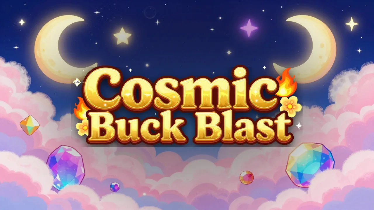 Cosmic Buck Blast key art