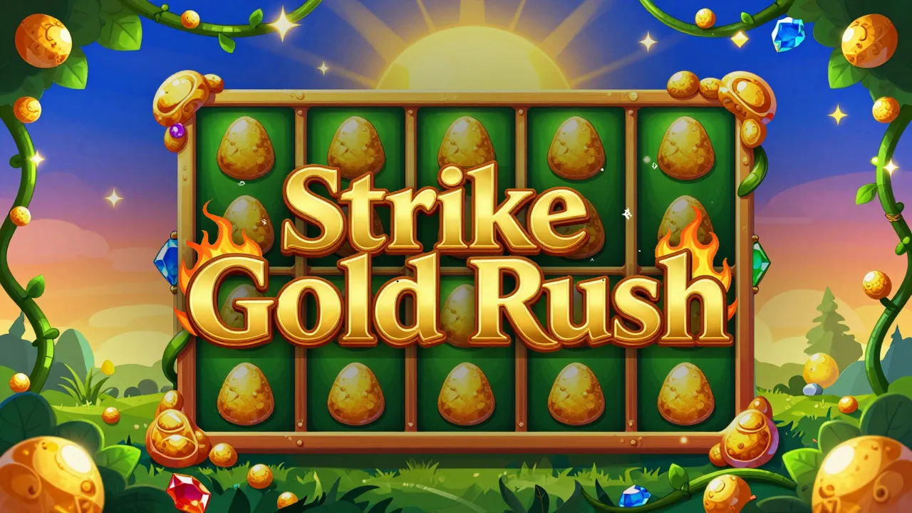 Strike Gold Rush key art